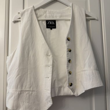 Gilet bianco Zara