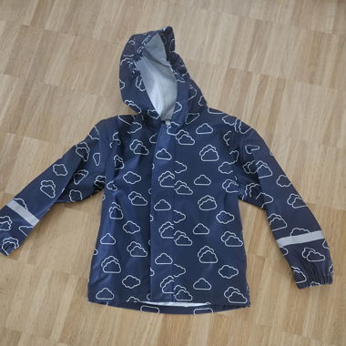 Ungefuetter regenjacke 