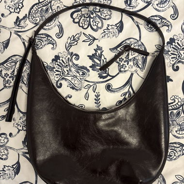 Sac en cuir marron