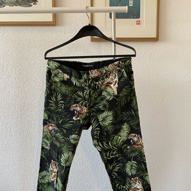 Drykorn Hose Dschungel Print
