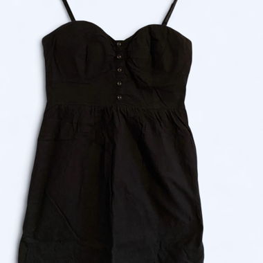 Vintage Kleid schwarz 