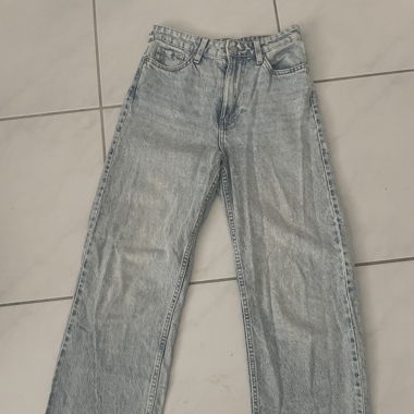 Loose straight high waist Jeans 