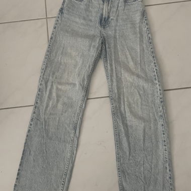 Loose straight high waist Jeans 