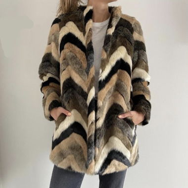 Amuse Society Faux Fur Jacket
