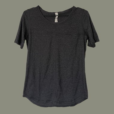Top sportivo Lululemon Athletica grigio melange