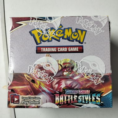 Box Pokémon Battle Styles sigillata