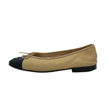 Chanel Leather Ballerina EU 36 Mehrfarbig