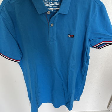 Blaues Napapijri Poloshirt