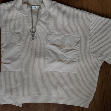 Beige Pullover 