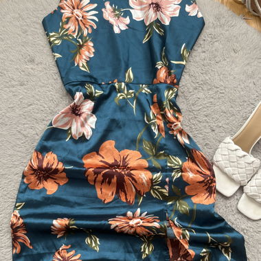 Robe à fleurs