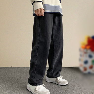 Baggy-Jeans (schwarz)
