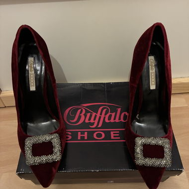 Escarpins hauts Buffalo avec strass