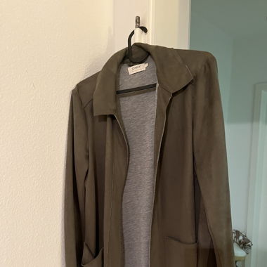 Blazer / Jacke kunstwildleder grün