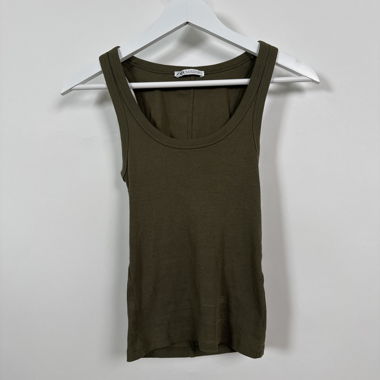 Zara Geripptes Tanktop