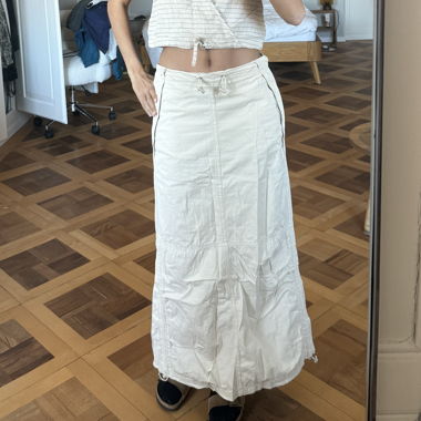 Parachute Maxi Skirt - Rock