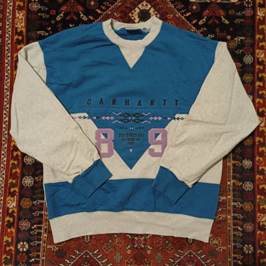 Carhartt colorblock crewneck sweatshirt