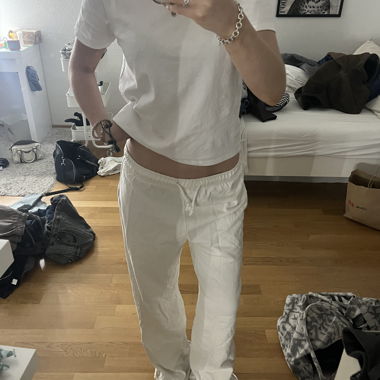 White ZARA Pants