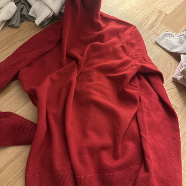 Red Cashmere Sweater