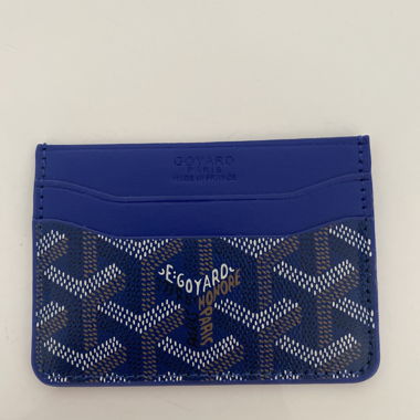 Goyard Blue Card Holder
