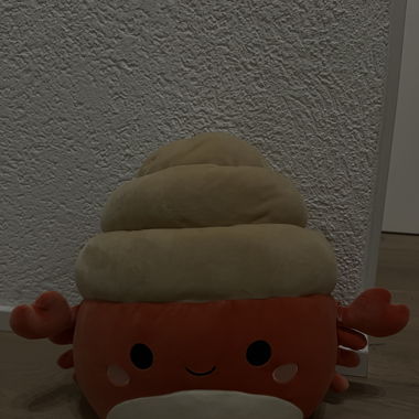 Squishmallow Krabbe mit Häuschen – super weich!