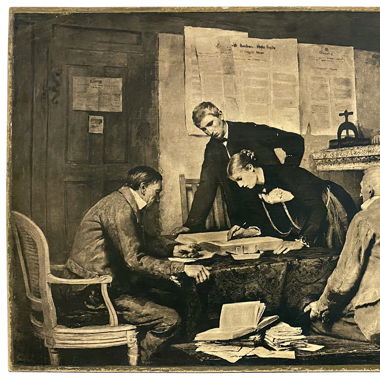 Heliographie von Albert Anker