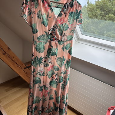 Mint & Berry Blumenkleid