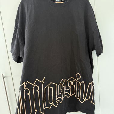 T-shirt oversize nero