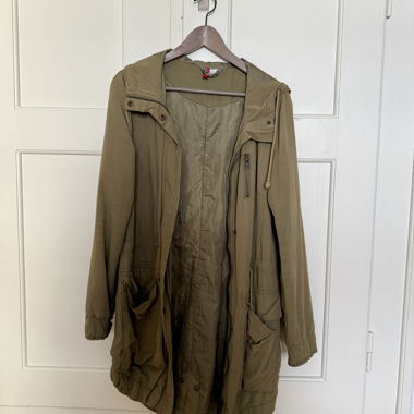 Parka khaki H&M