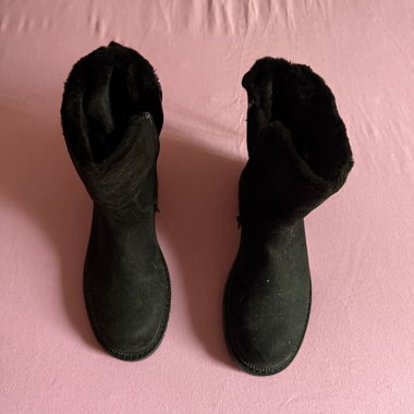 Bottes noires fourrées Landrover