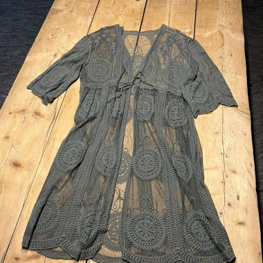 Cardigan verde oliva