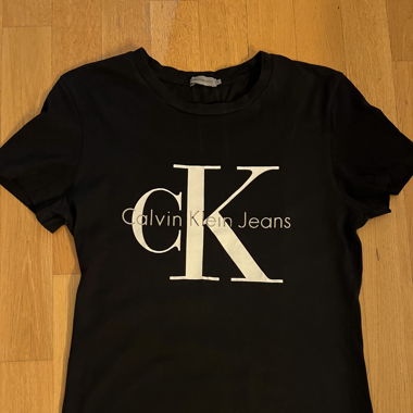 Calvin Klein T-Shirt / schwarz / Gr. S