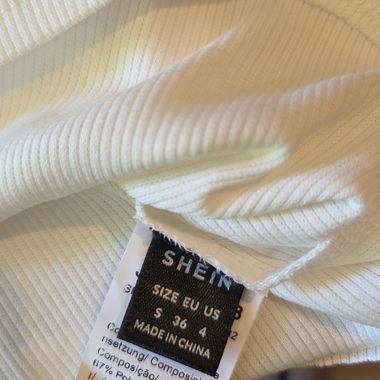 Top bianco SHEIN