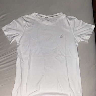 T-shirt Calvin Klein blanc (enfant)