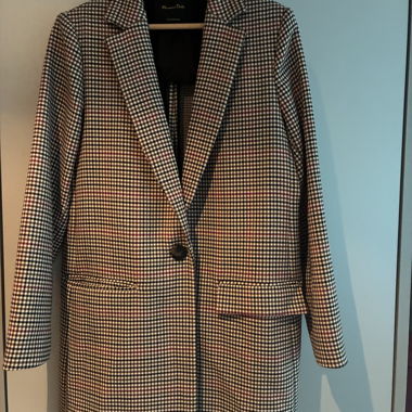 Massimo Dutti Check Blazer