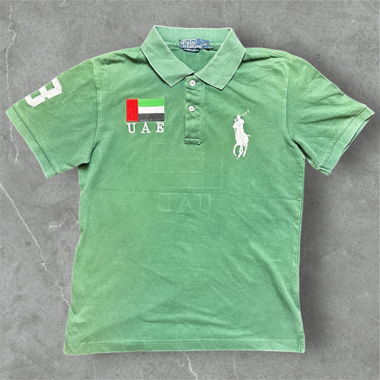 Green polo ralph lauren big pony polo