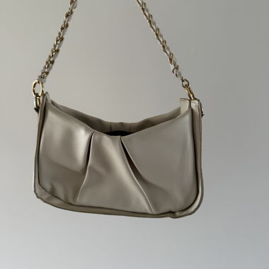 Sac bandoulière beige