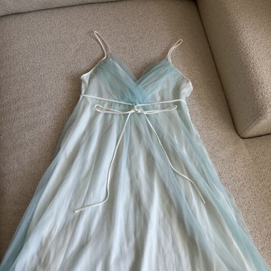 Slip dress light blue size Xs or S