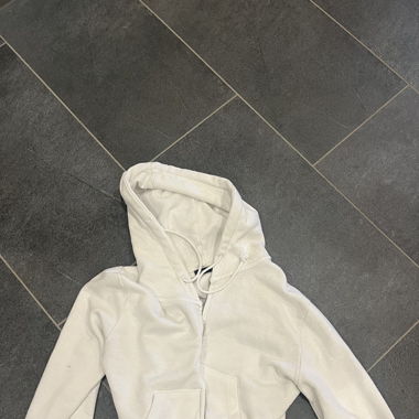 weisse jacke