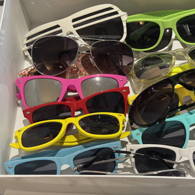Lots de lunettes de soleil 