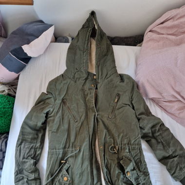 Olive winter jacket