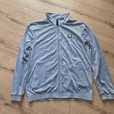 Felpa con zip Southpole azzurro