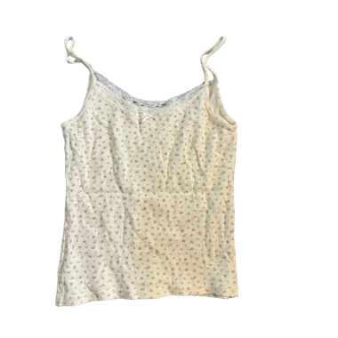 Floral lace camisole top