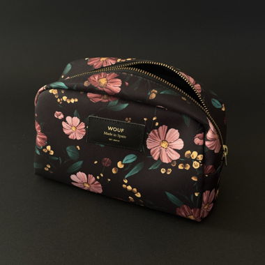 Trousse de maquillage florale WOUF