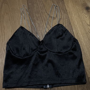 Black Crop Top