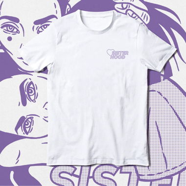 Shirt "Sisterhood" von Sarah Furrer