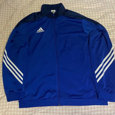 Vintage Veste de survêtement adidas bleue