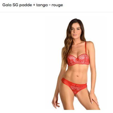 Gala SG padde & Tanga - Rot/Rouge  85C FR / 70C CH