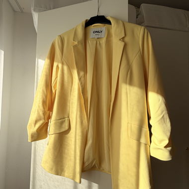 Blazer jaune clair