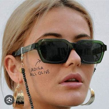 MELLER green square sunglasses
