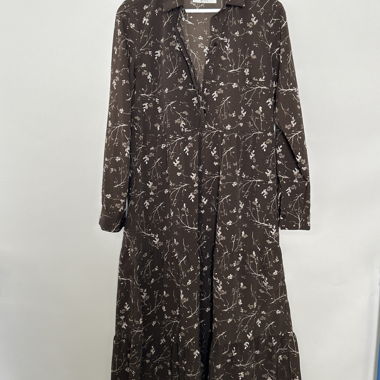 Robe chemise à fleurs ADPT